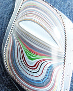 Close up of Michigan Ford Focus Fordite