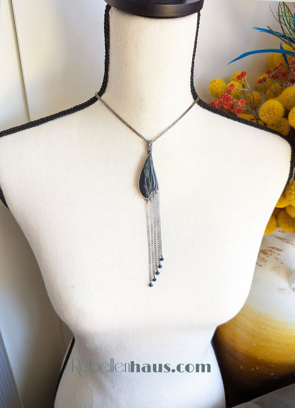 Tall, Dark, and Handsome Pendant