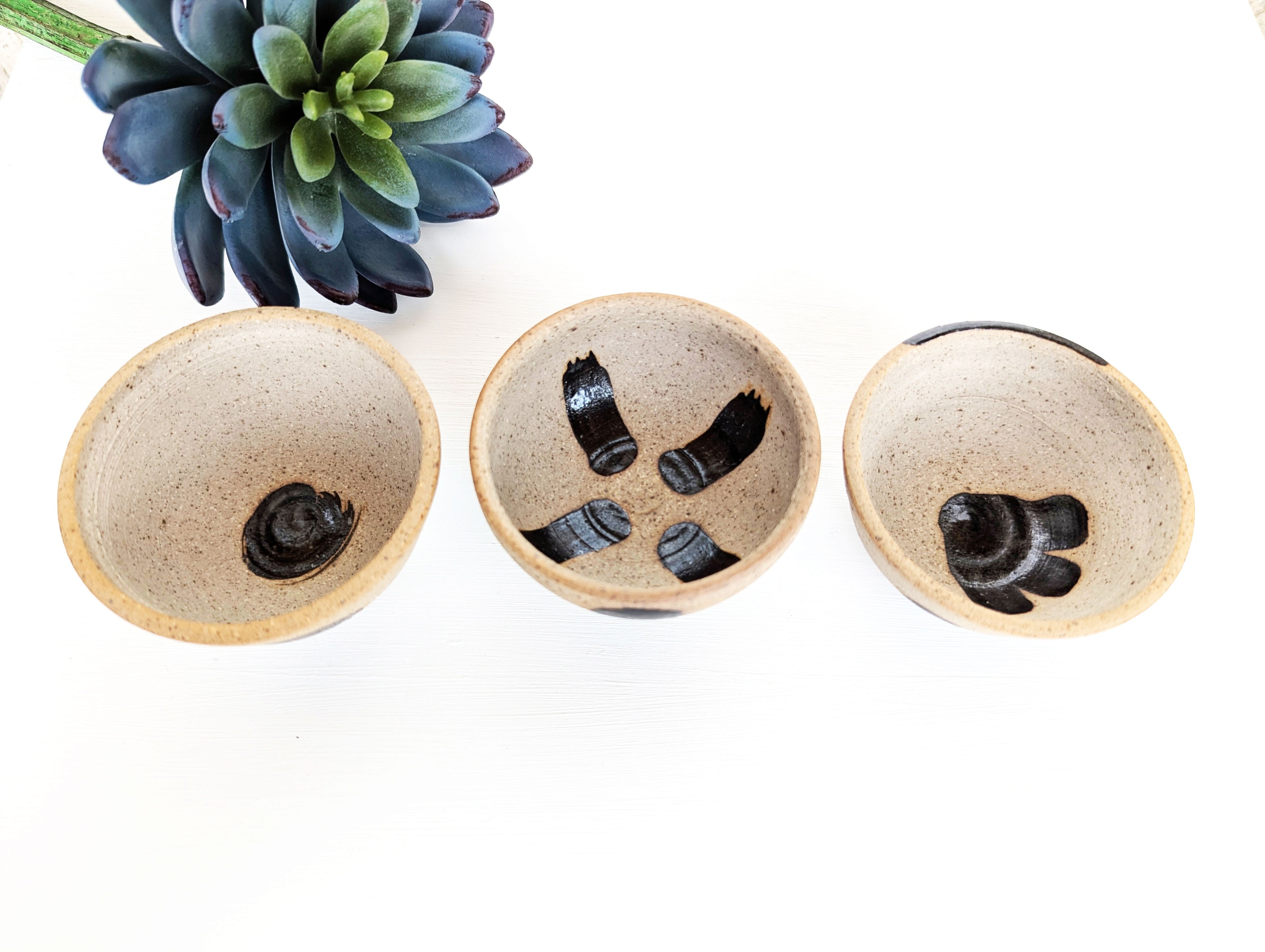 Modern Petals Jewelry Dish - Set of 3