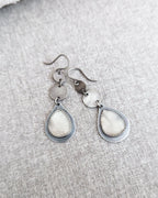 Minimalist sterling silver dangle earrings for everyday wear