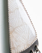Close up of  white fossil coral