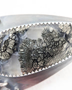 Close up of main stone marcasite in agate