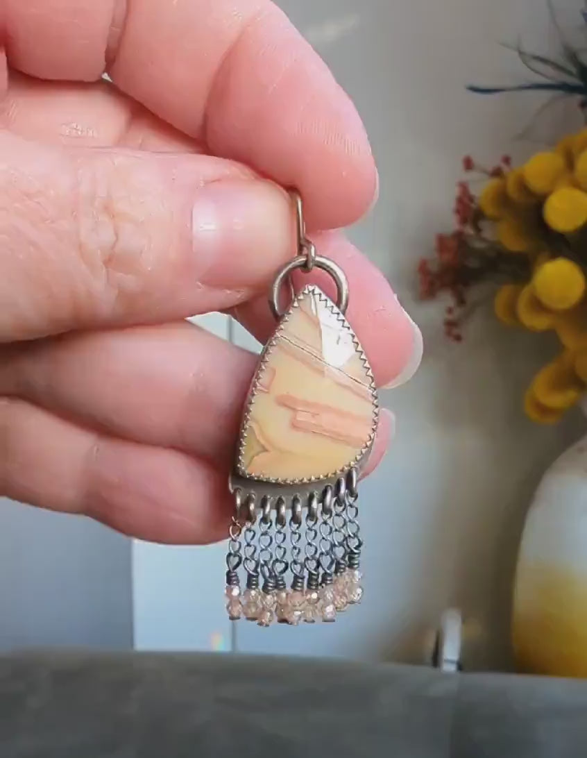 Desert Peach Earrings