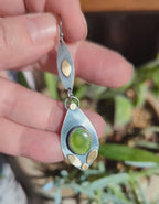 Video of An Olive Branch earrings by Rebellenhaus