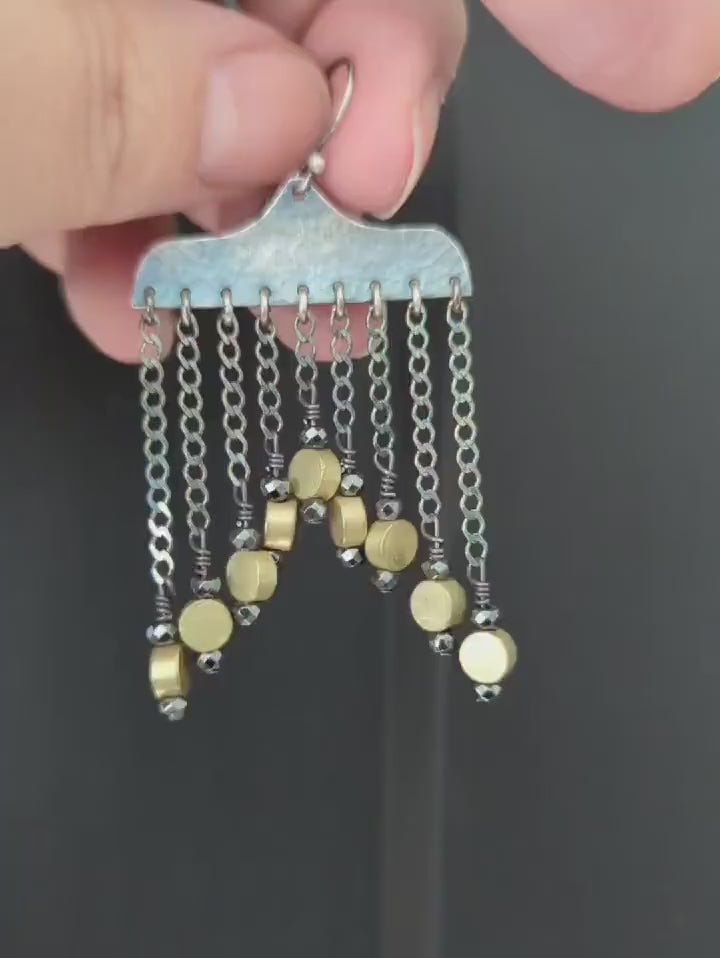 Video of Fountain Of Coins Earrings by Rebellenhaus