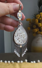 Feathers & Pearls Pendant