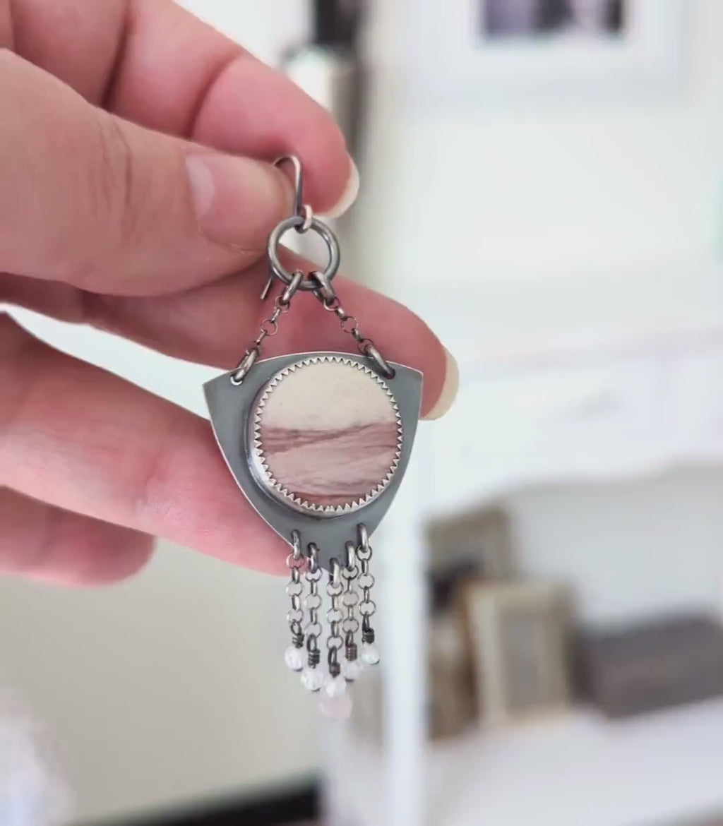Mauvy Daydreams Earrings