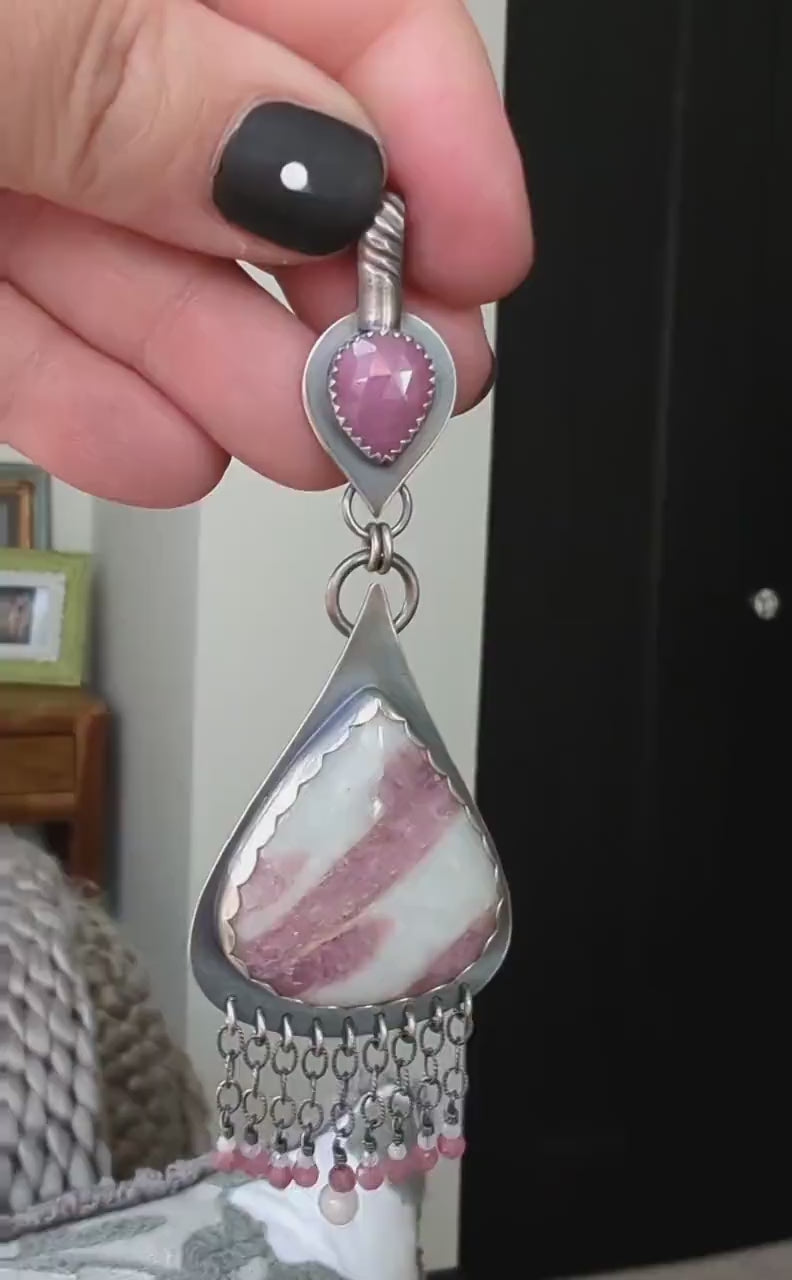 Video of Pink Lemonade Pendant by Rebellenhaus