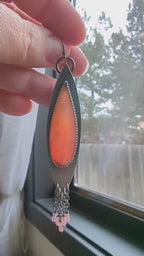 Video of Papaya Sugar Earrings by Rebellenhaus