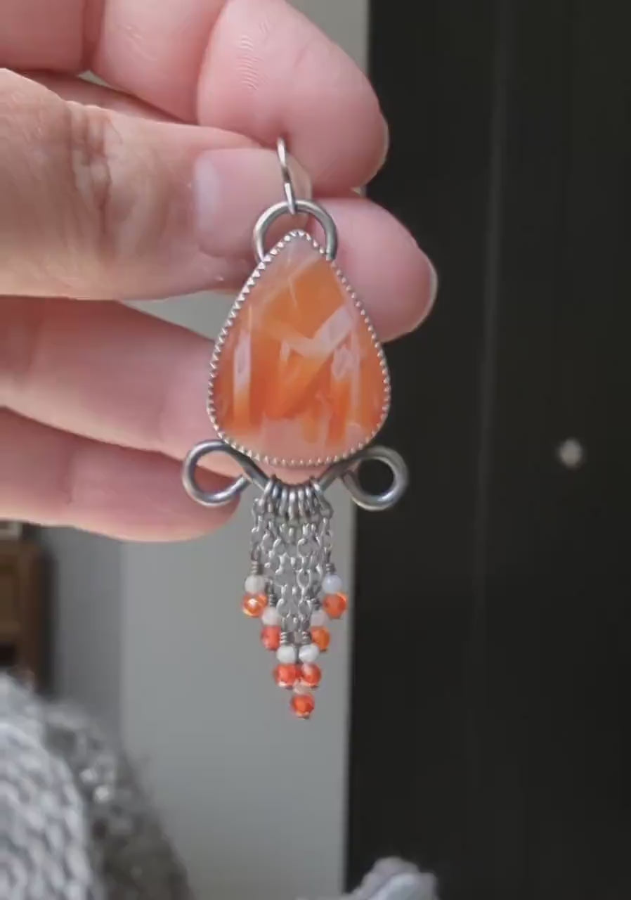 Video of Mango Madness Earrings by Rebellenhaus