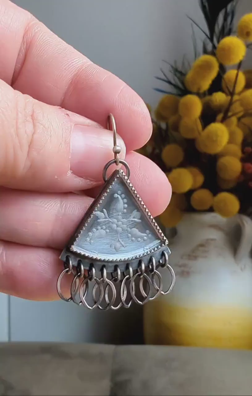 Video of Arctic Flurry Earrings by Rebellenhaus