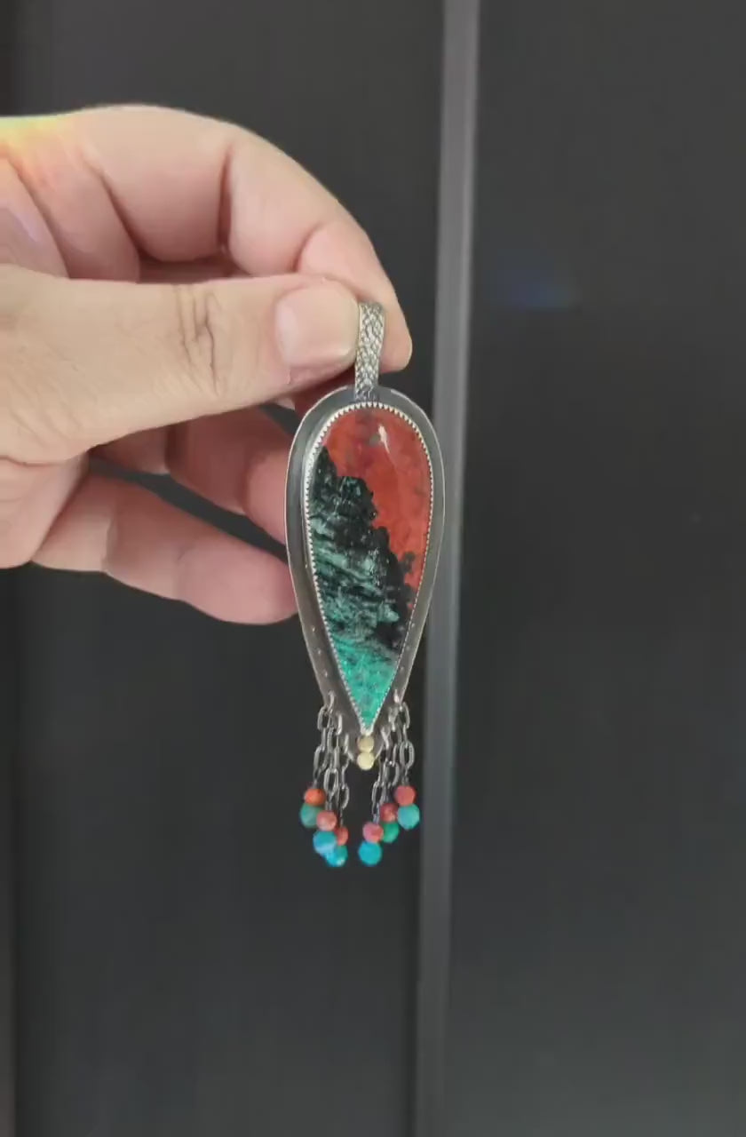 The Red Dawn Rises Pendant