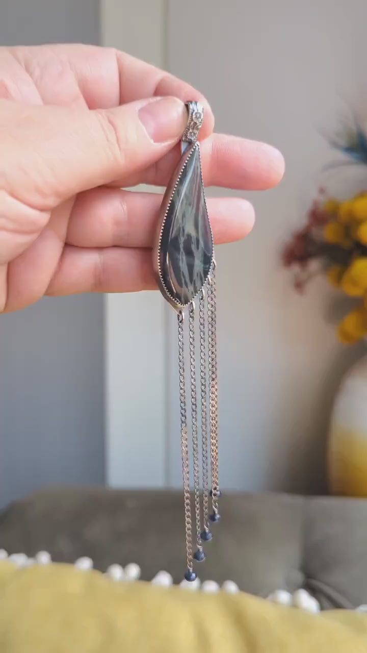 Tall, Dark, and Handsome Pendant