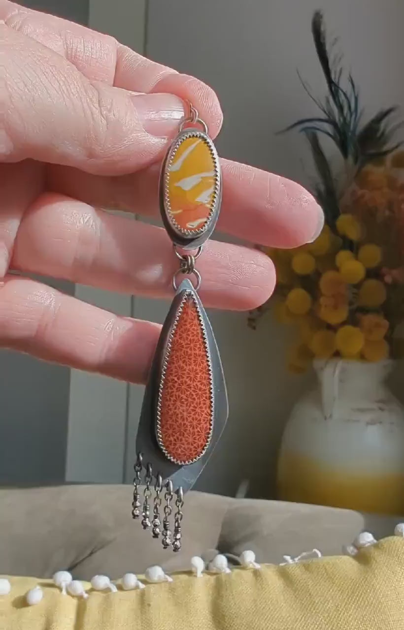 Fire Crush Earrings