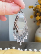 A Mirror Image Earrings