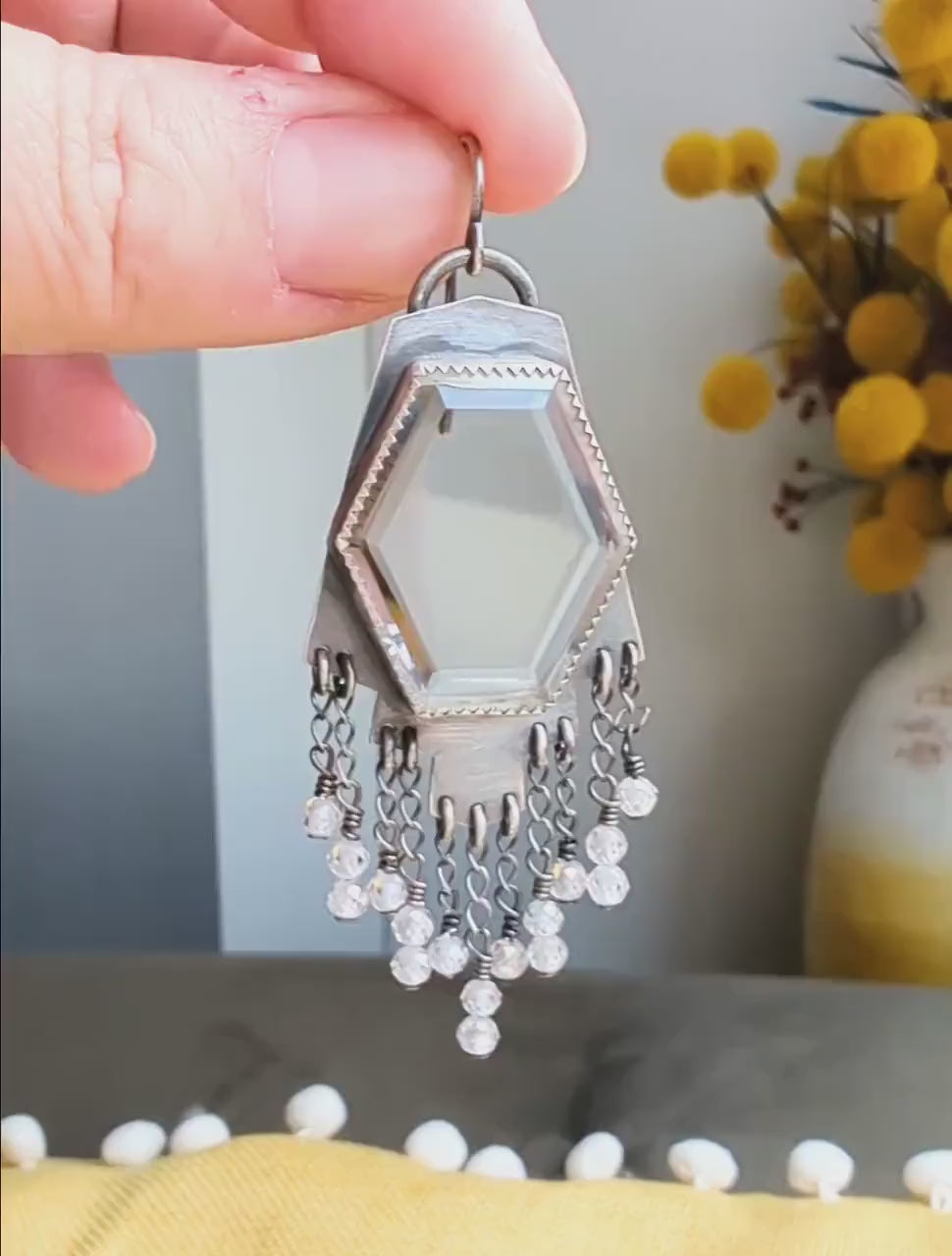 A Mirror Image Earrings