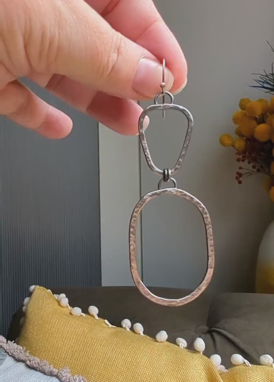 Cavegirl Hoop Earrings